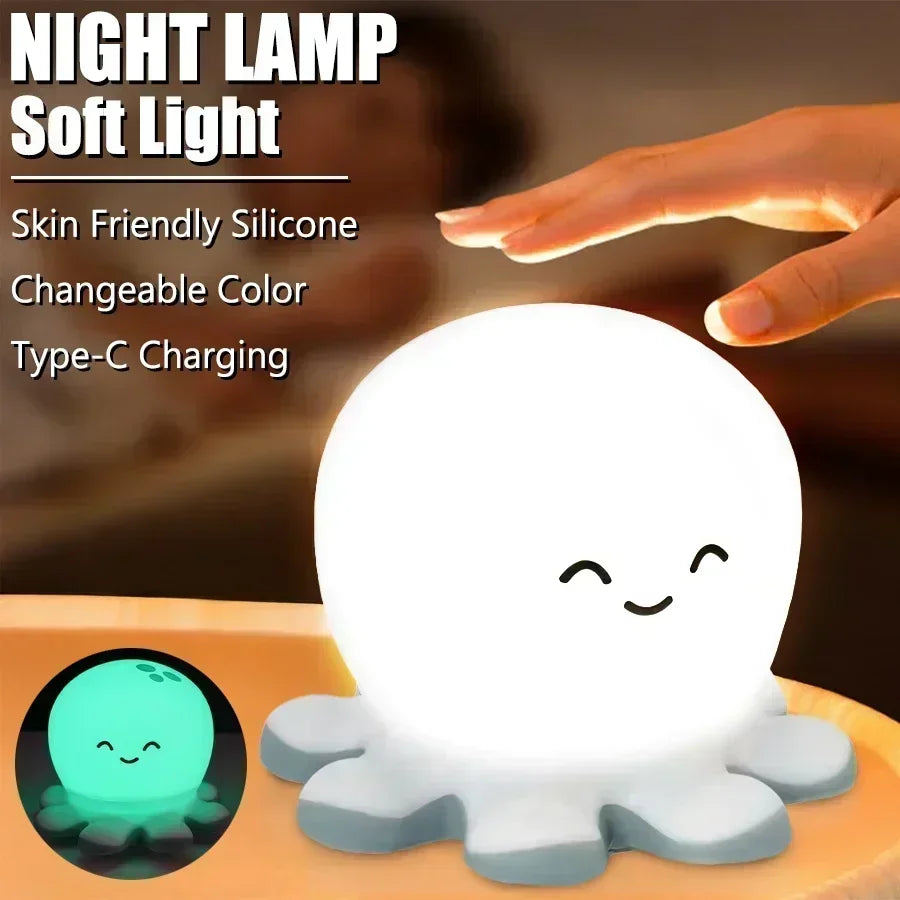LAMPE VEILLEUSE OCTOPUS