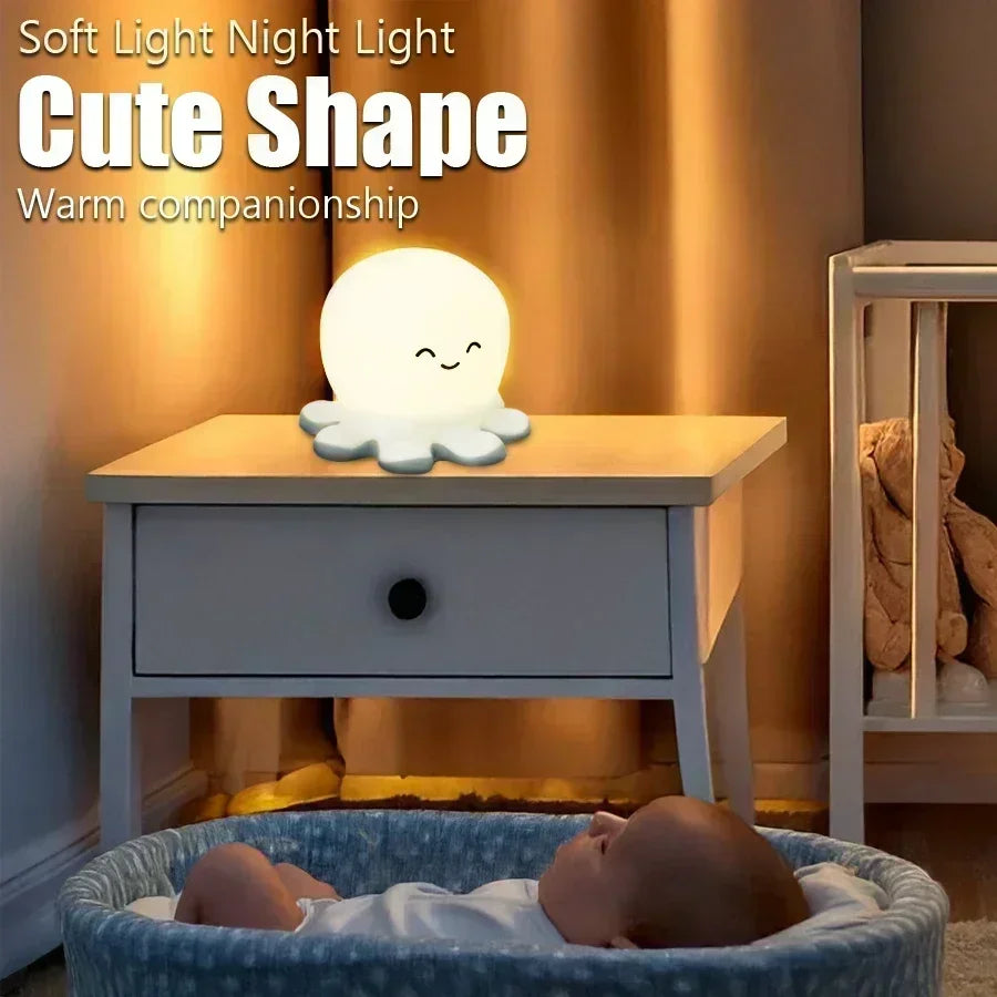 LAMPE VEILLEUSE OCTOPUS